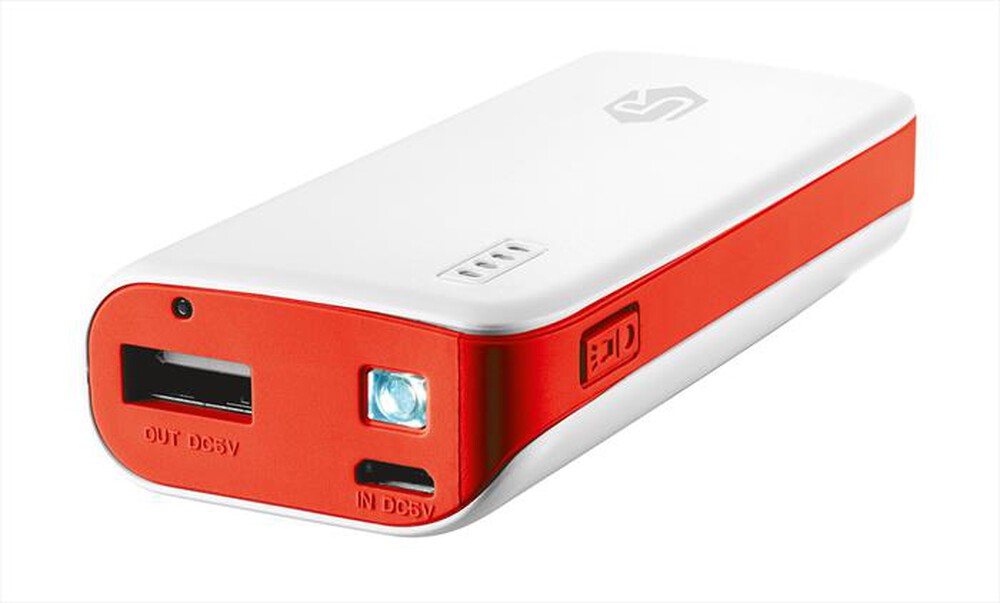 "URBAN REVOLT - POWERBANK 4400-White"