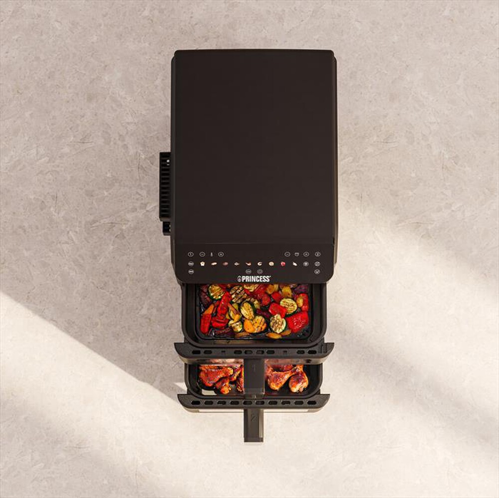 Immagine del prodotto PRINCESS - Friggitrice ad aria DUAL VERTICAL-Nero
