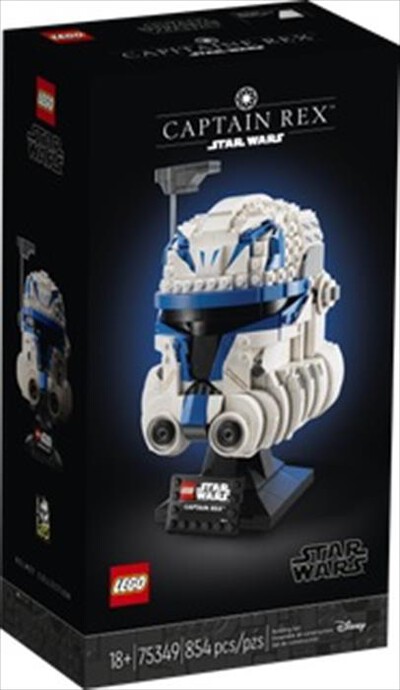 LEGO - STAR WARS Casco di Captain Rex - 75349-Multicolore