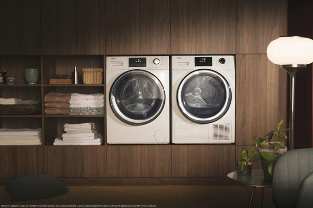 "HAIER - Lavatrice HW120-B14876N-IT 12 Kg Classe A-Bianco"