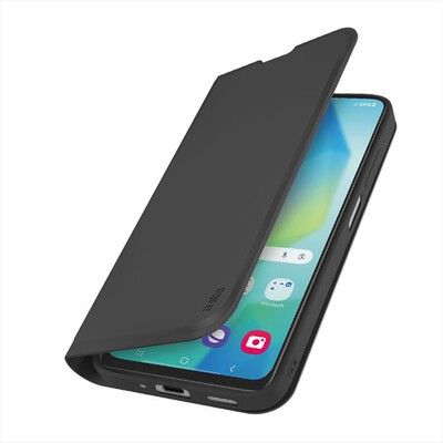 SBS - Cover Wallet smooth per Samsung A17-Nero
