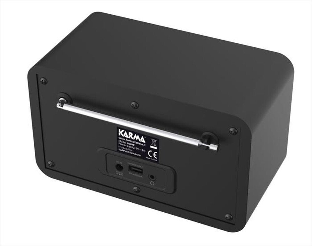 Immagine del prodotto KARMA - Radio sveglia HOME-Nero