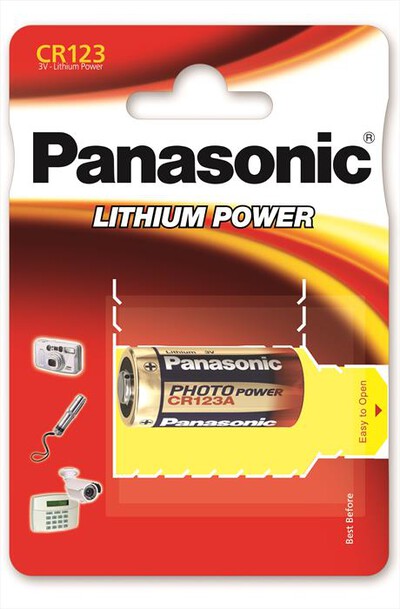 PANASONIC - CR-123AL/1BP