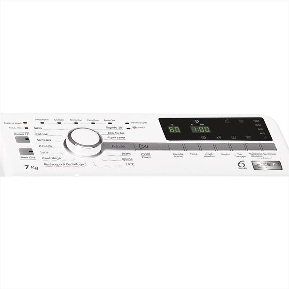 "WHIRLPOOL - Lavatrice ZEN TDLR 7222BS IT/N 7 Kg Classe E"