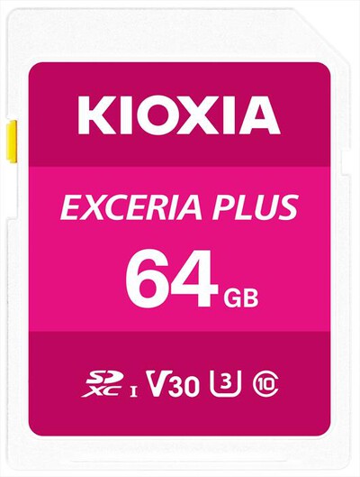 KIOXIA - SD EXCERIA PLUS NPL1 UHS-1 64GB-Rosa