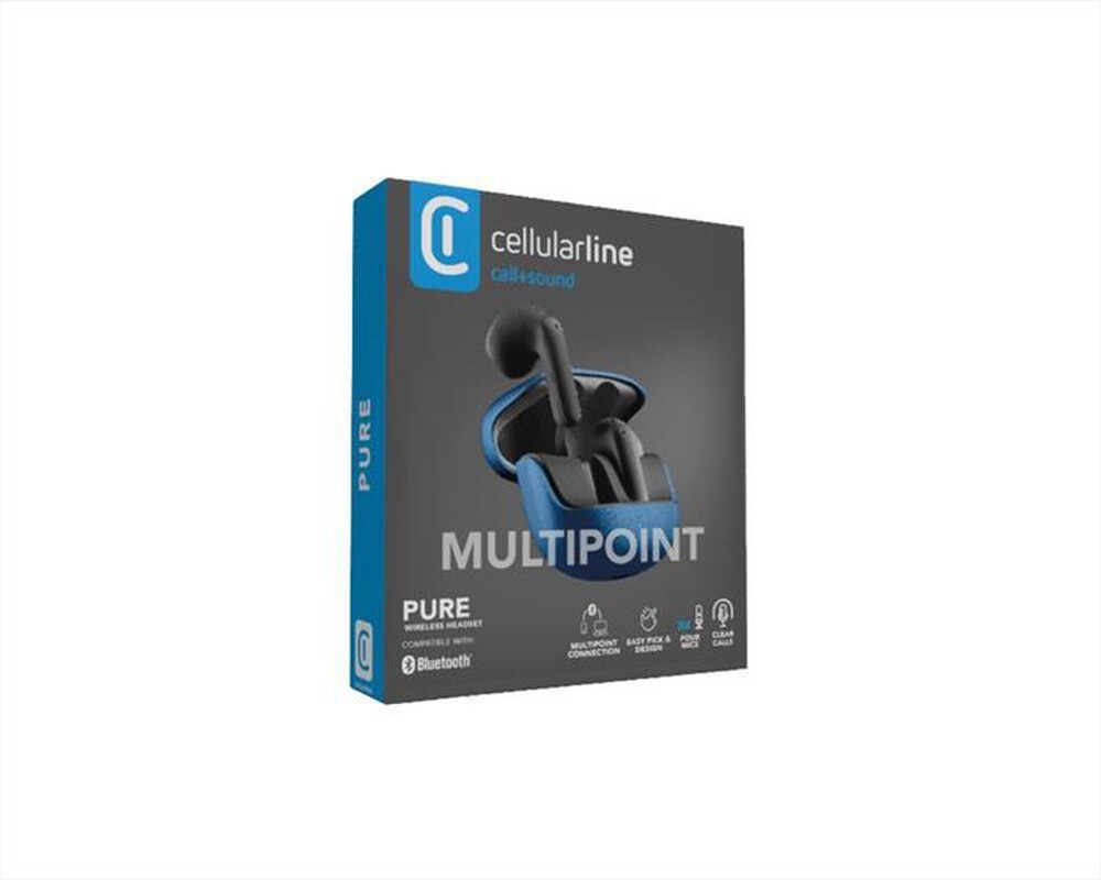 Immagine del prodotto CELLULARLINE - Auricolare bluetooth CALL PURELY-Nero