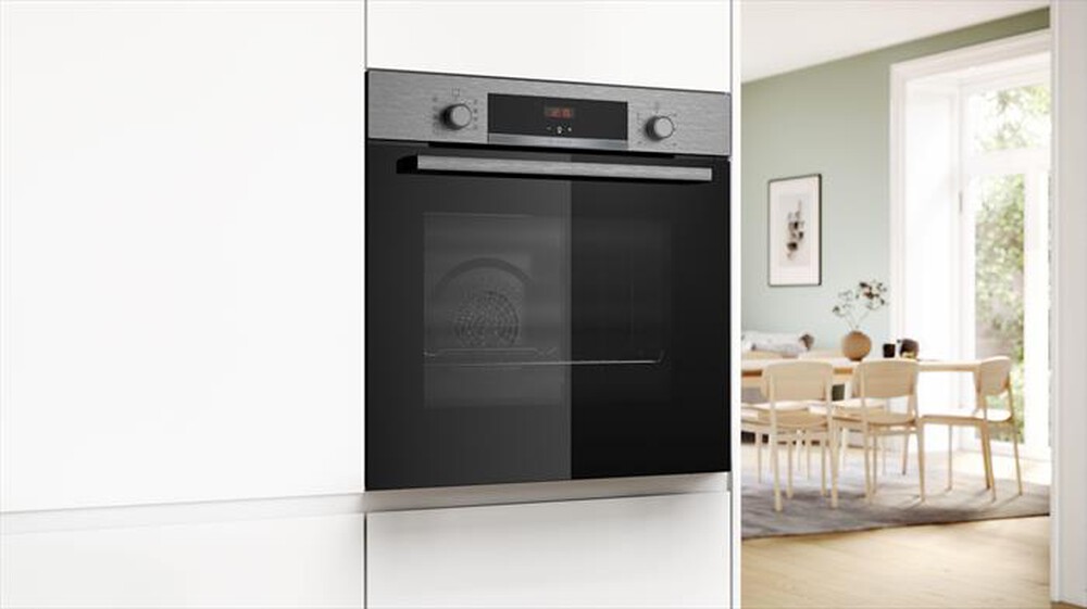 "BOSCH - Forno incasso elettrico HBA514BS3 Classe A+-Black,Stainless steel"