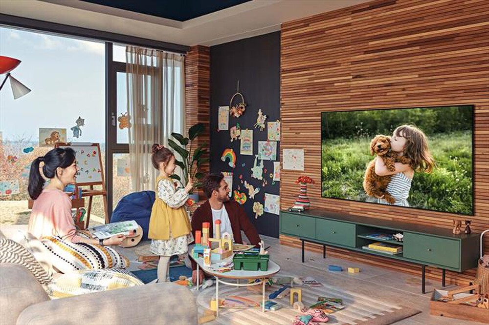 "SAMSUNG - Smart TV QLED 4K 43” QE43Q60A-Black"