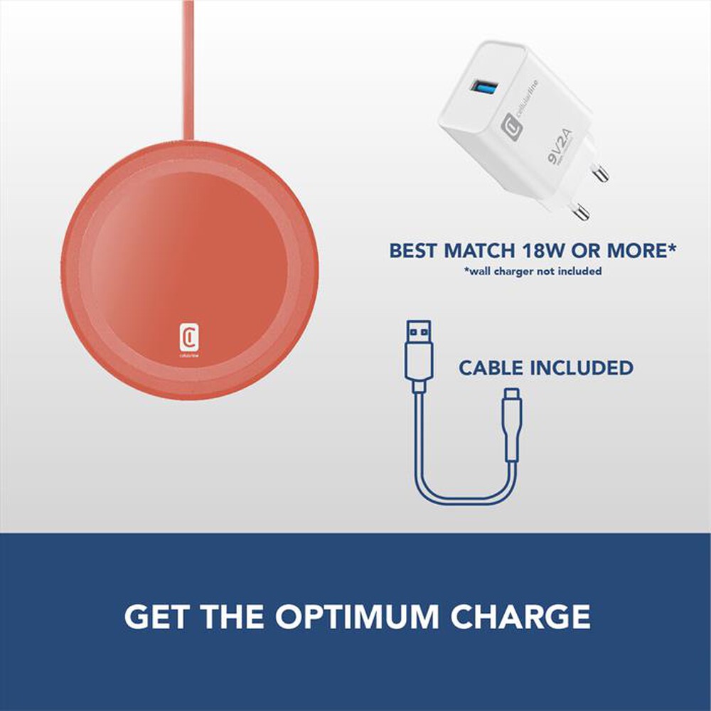 Immagine del prodotto CELLULARLINE - WIRELESSCOLOR10WO-Arancio