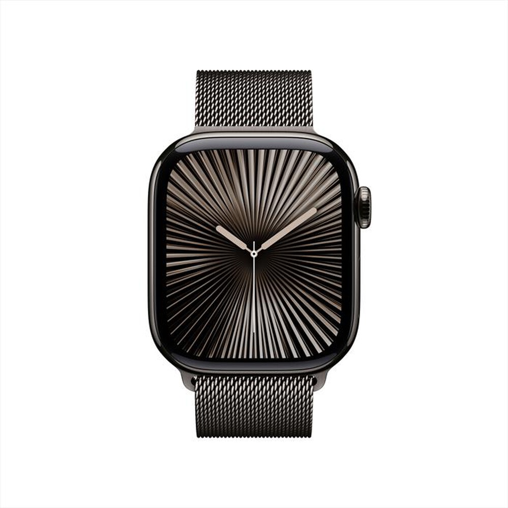 "APPLE - Watch Series 10 GPS + Cellular 42mm Titanio-Ardesia Loop Milanese Ardesia"