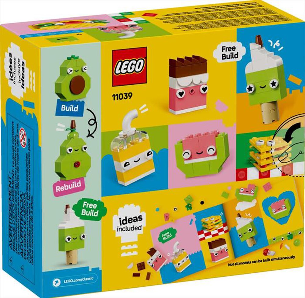 "LEGO - CLASSIC Alimenti creativi - 11039-Multicolore"