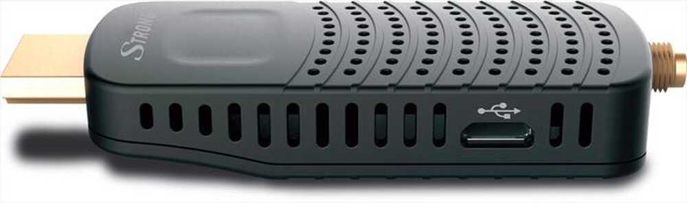 "STRONG - Mini Decoder digitale terrestre T2 SRT82-nero"
