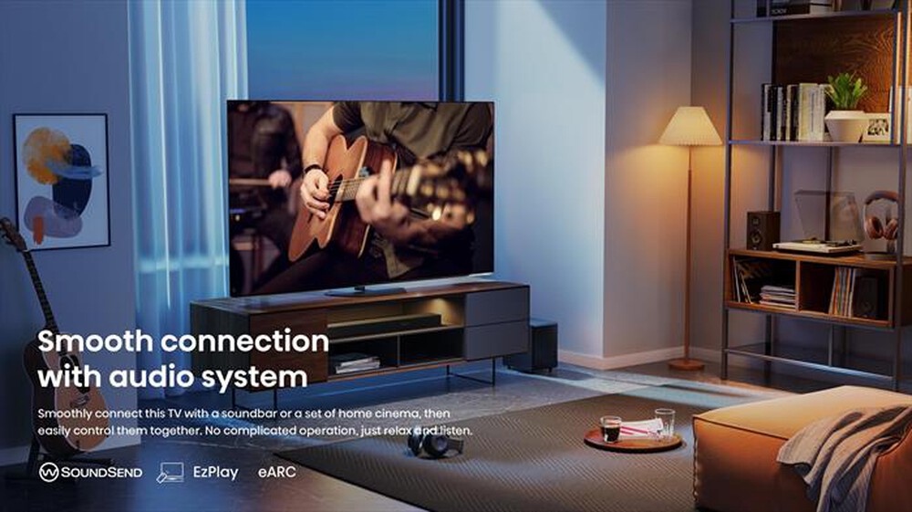 Immagine del prodotto HISENSE - Smart TV OLED UHD 4K 55" 55A85N-BLACK