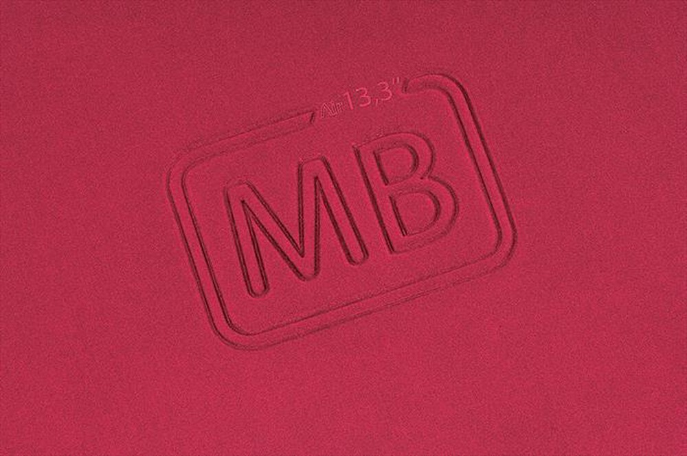 "TUCANO - Elements - custodia MacBook Air 13\" (pre 2018)-Rosso"