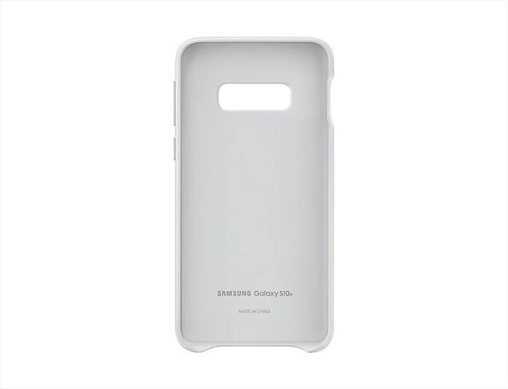 "SAMSUNG - LEATHER COVER GALAXY S10 E-BIANCO"