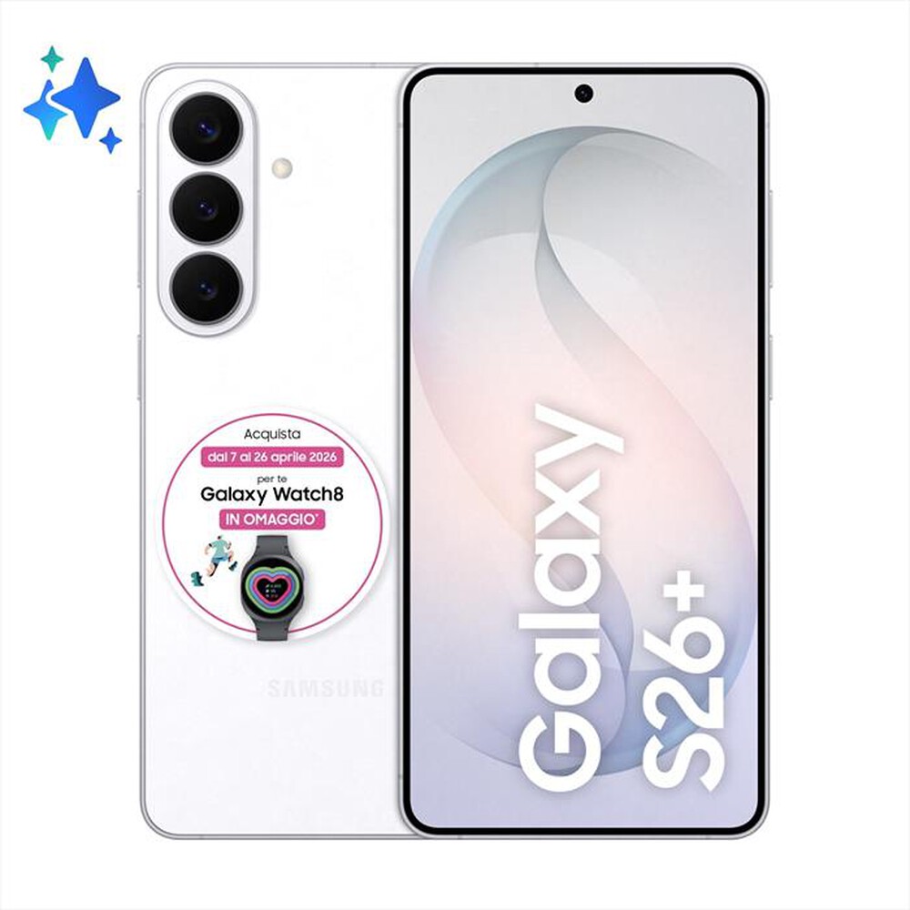 Immagine del prodotto SAMSUNG - Smartphone Galaxy S26+ 512GB/12GB-White