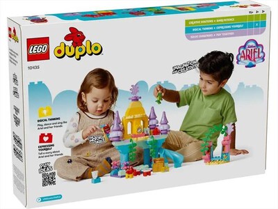 LEGO - IL MAGICO PALAZZO SOTTOMARINO DI Ariel 10435-Multicolore