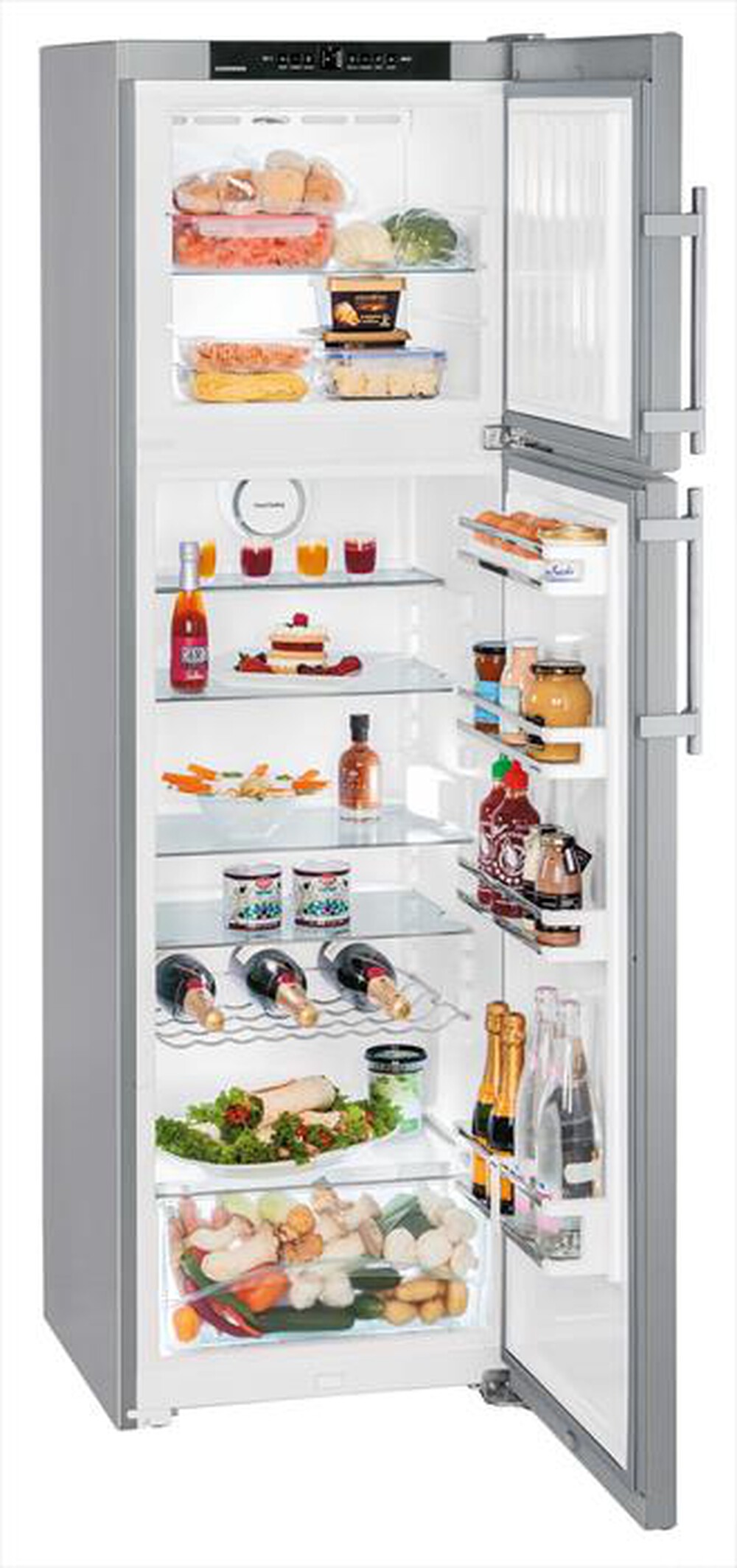 "LIEBHERR - Frigorifero 2 porte CTNESF 3663-22 Classe F 333lt-Acciaio"