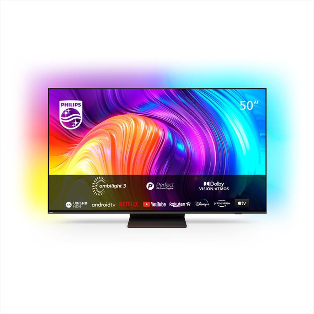 "PHILIPS - Ambilight Smart TV LED UHD 4K 50\" 50PUS8887/12-Antracite"