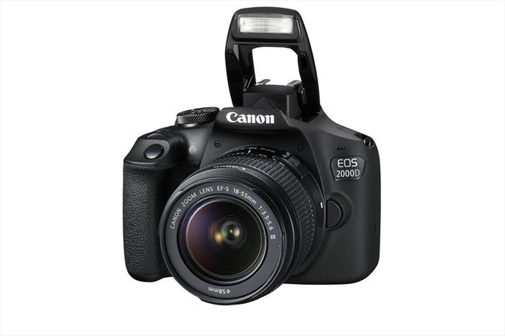 "CANON - EOS 2000D + EF-S 18-55 MM DC-Black"