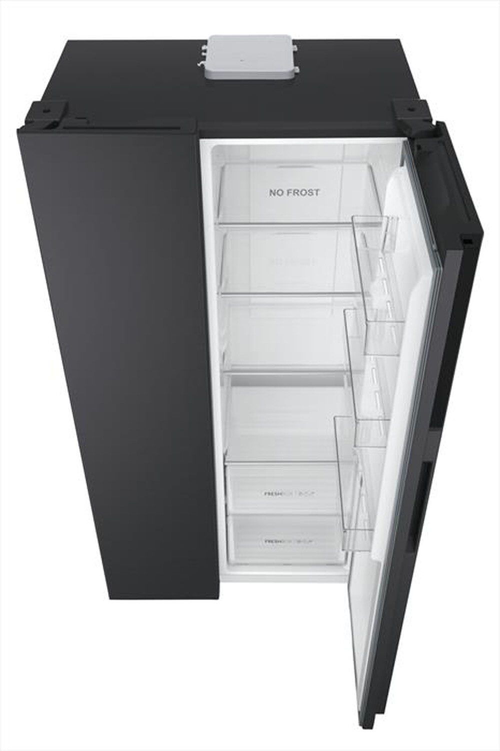 "HAIER - Frigorifero side by side HSR3918ENPB Classe E-Nero"