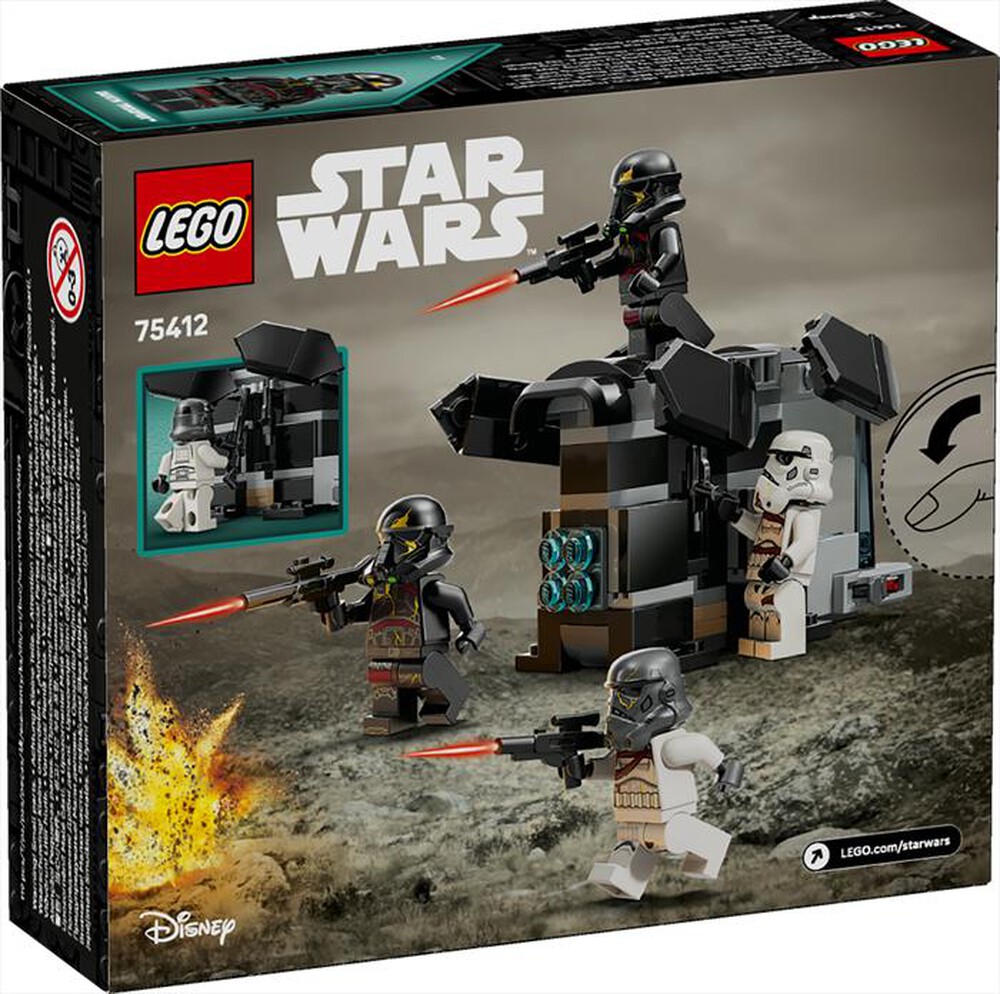 "LEGO - BATTLE PACK DEATH TROOPER E NIGHT TROOPER-,"