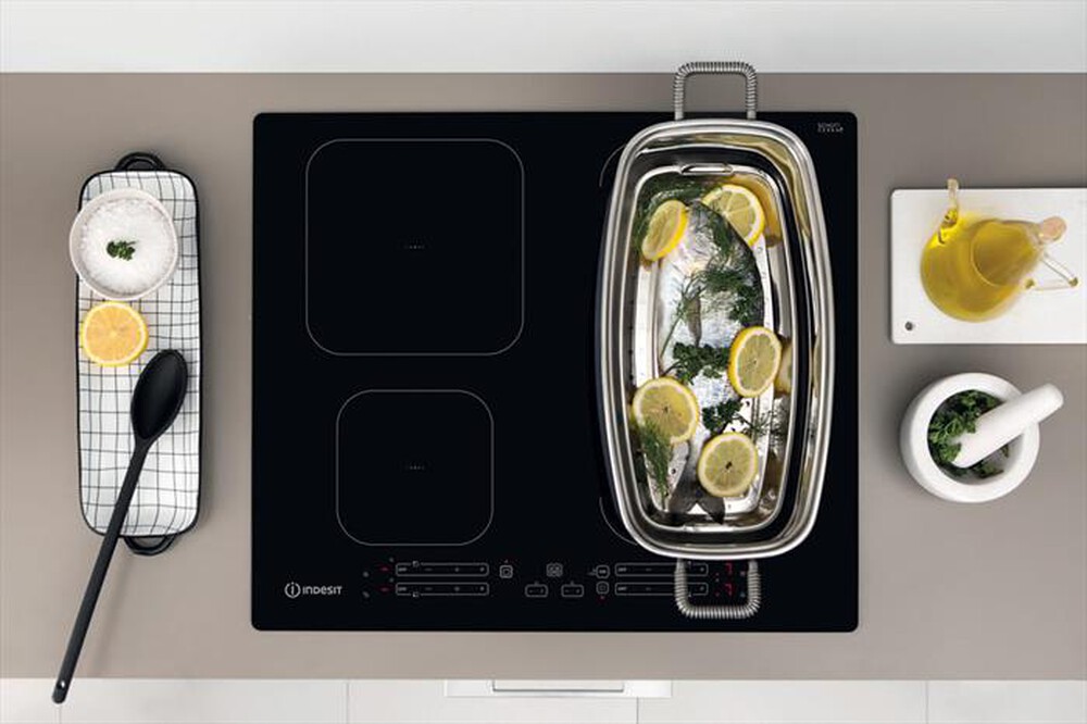 Immagine del prodotto INDESIT - Piano cottura induzione IB 65B60 NE 59 cm-Nero