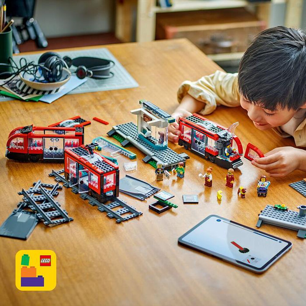 Immagine del prodotto LEGO - CITY TRAINS Tram e fermata del tram 60423