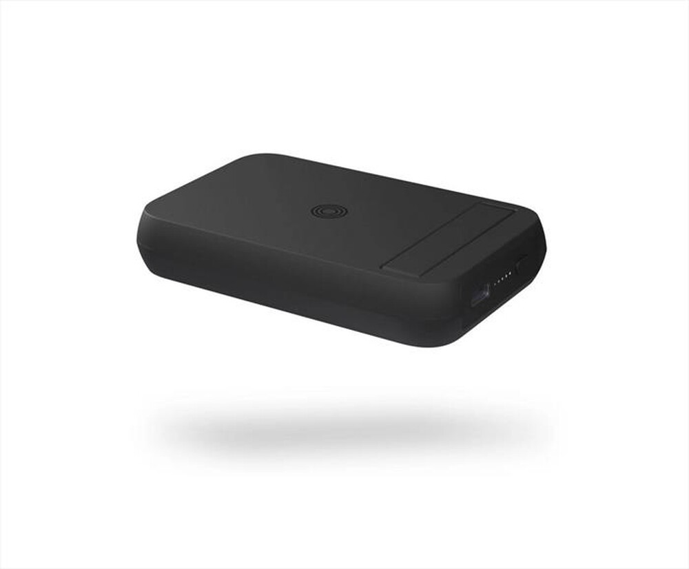 "ZENS - MAGNETIC POWERBANK WIRELESS+KICKSTAND+RECEIVER-Black"