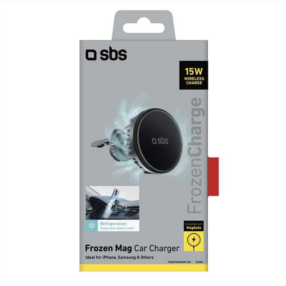 Immagine del prodotto SBS - Portacellulare con ventola TESUPFANWIR15W-Nero