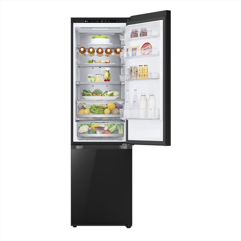 "LG - Frigorifero combinato GBB72BM9DQ Classe D 387 lt-Nero"