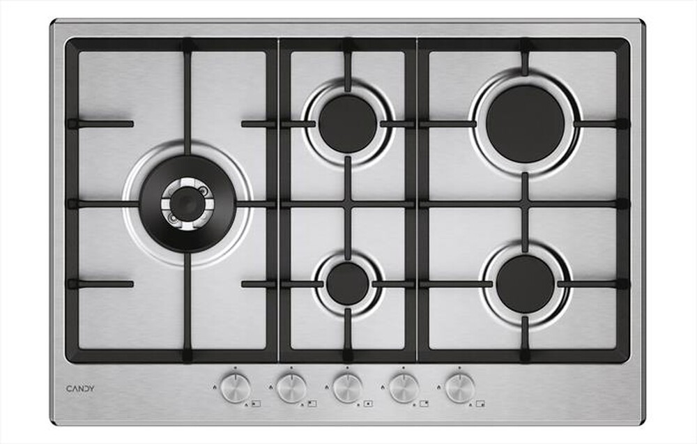Immagine del prodotto CANDY - Piano cottura gas CHG7WL4WTX 74,5 cm-Acciaio inox