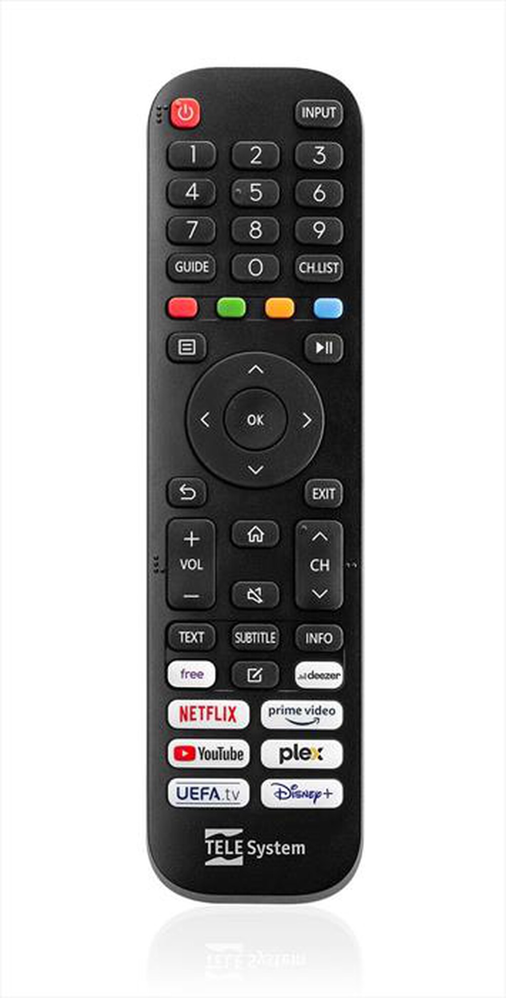"TELESYSTEM - Smart TV Q-LED UHD 4K 43\" TS43 LXQLED SMV14-BLACK"