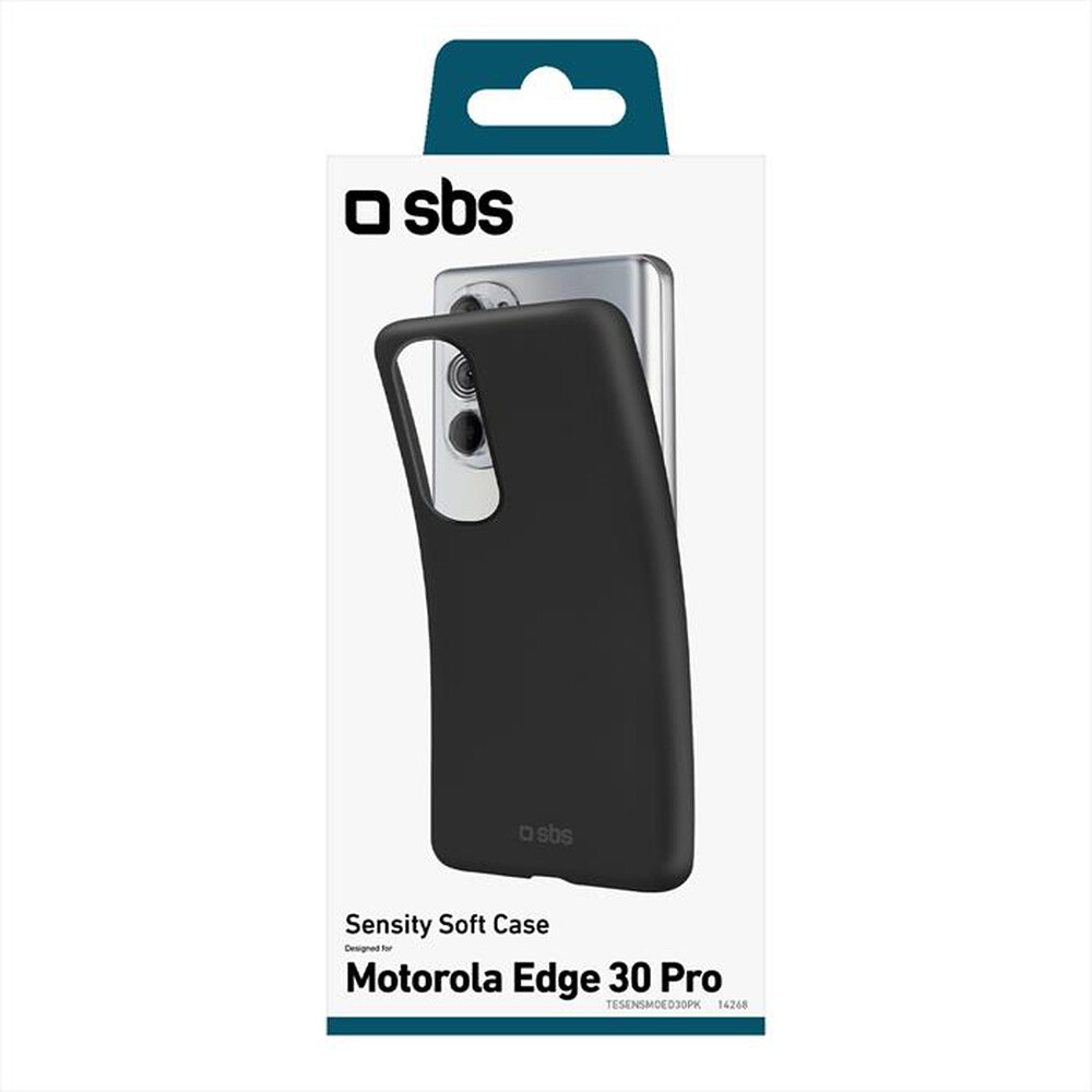 "SBS - Cover Sensity TESENSMOED30PK Motorola Edge 30 Pro-Nero"