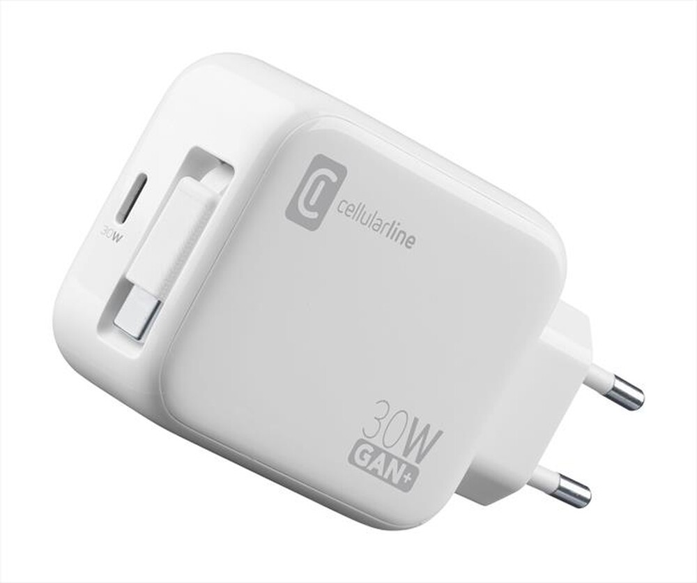 Immagine del prodotto CELLULARLINE - RETRACTABLE POWER 30W-Bianco