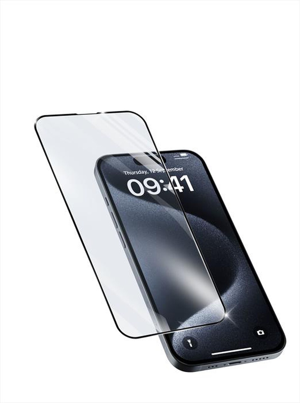 Immagine del prodotto CELLULARLINE - Tempered Glass TEMPGCAPIPH15K iPhone 15 / 15 Pro-Trasparente