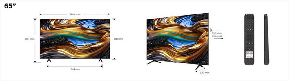 Immagine del prodotto TCL - Smart TV LED UHD 4K 65" 65P79B-Titanium
