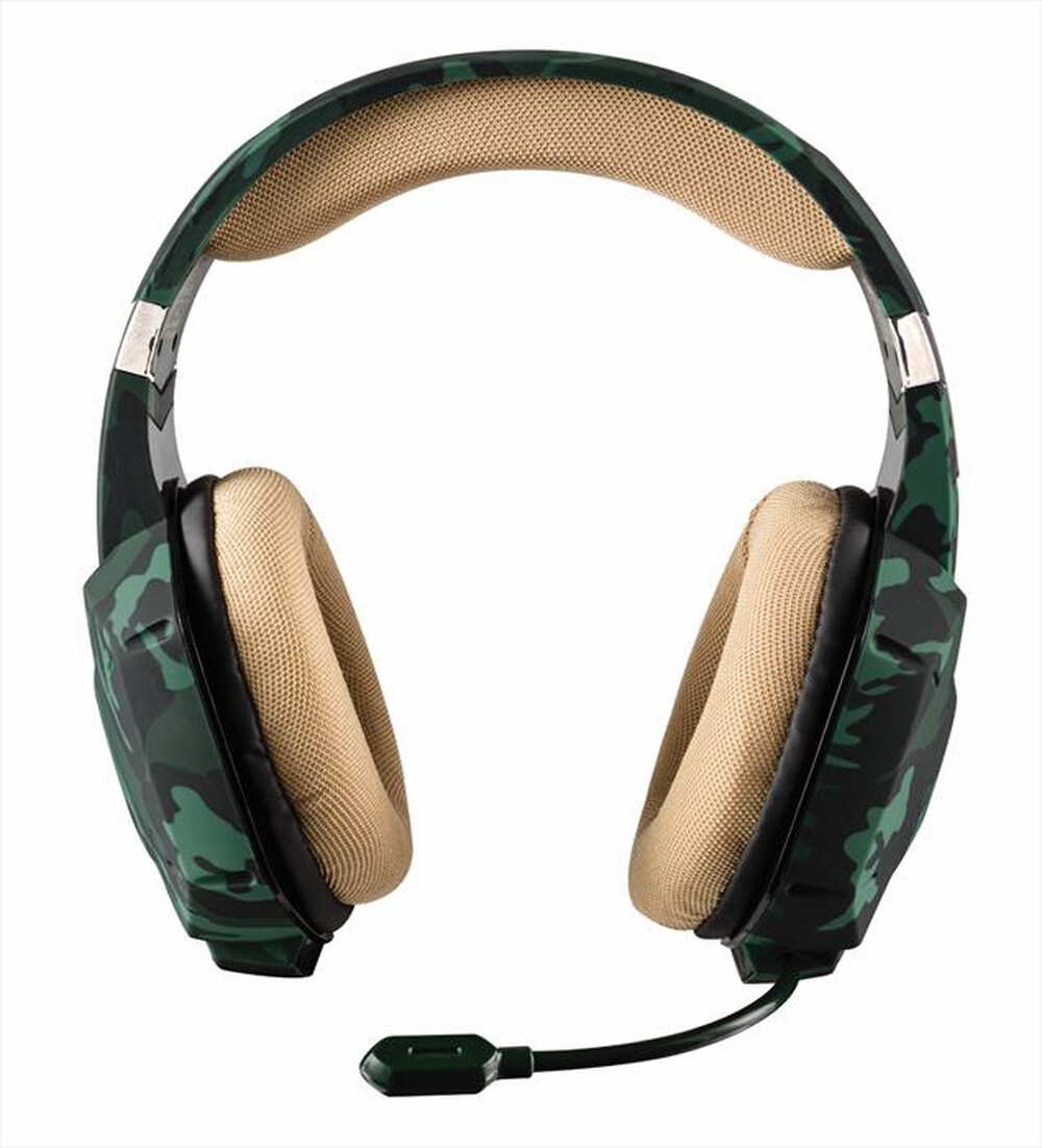"TRUST - GXT322C GAMING HDST-CAMO-Green/Camouflage"