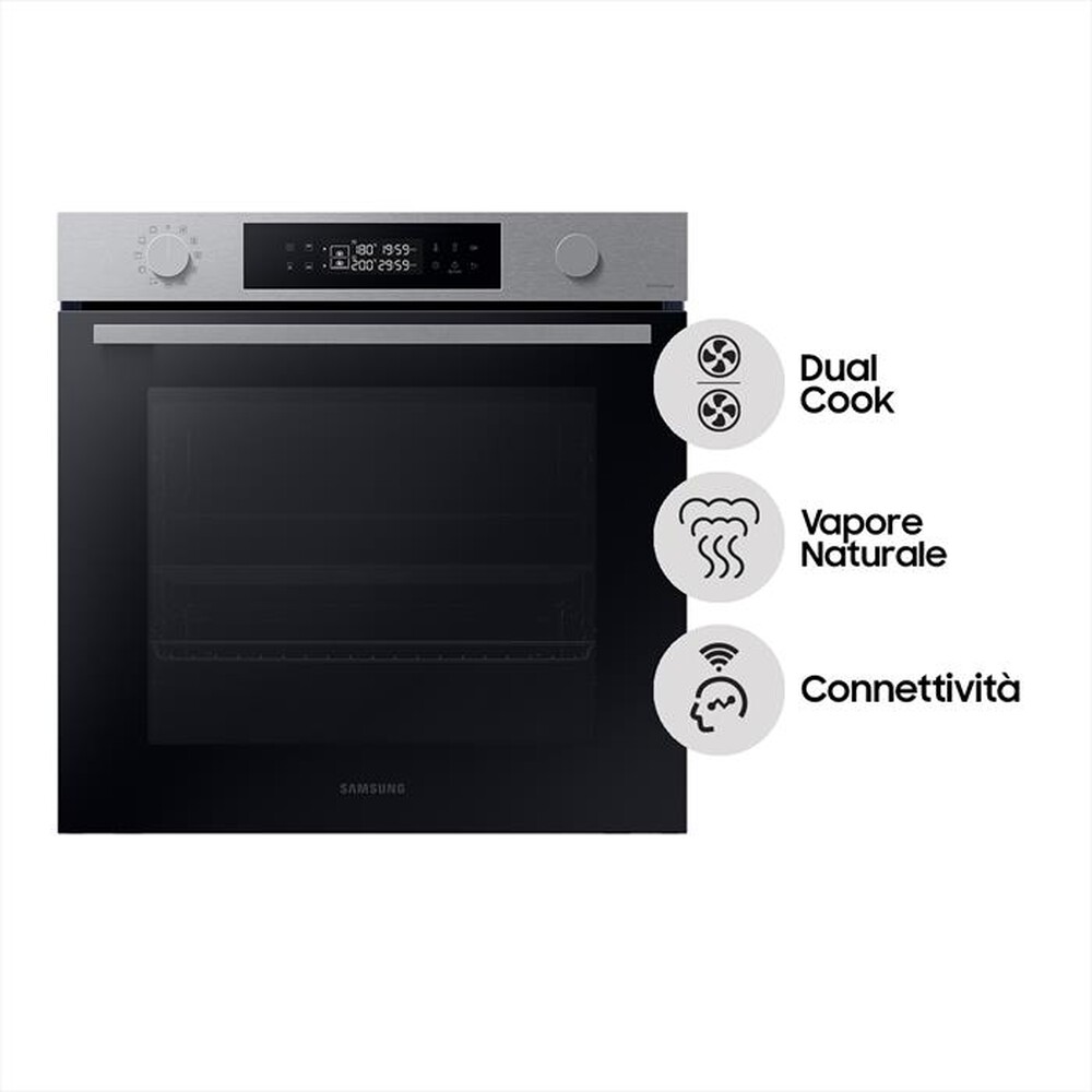 "SAMSUNG - Forno incasso elettrico NV7B44403BS/U5 Classe A+-INOX"