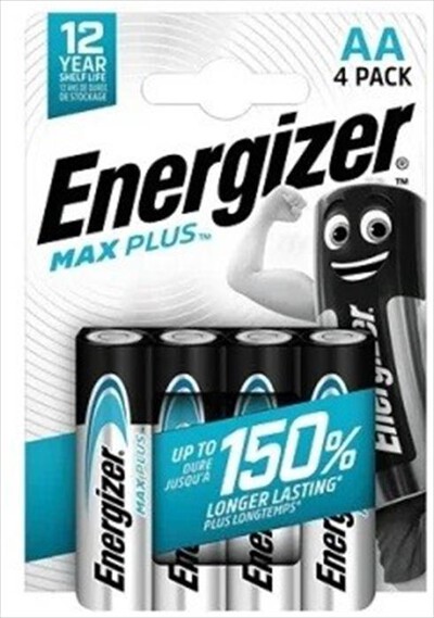ENERGIZER - Batterie MAX PLUS ALK AA CHP4