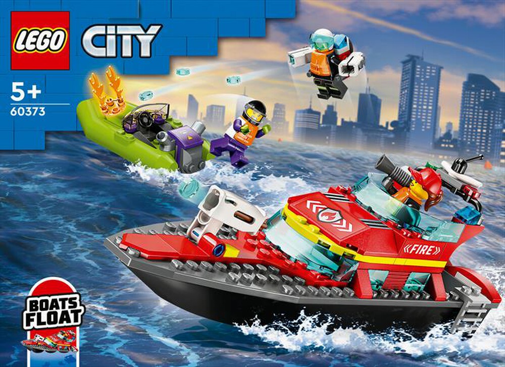 Immagine del prodotto LEGO - CITY Fire Barca di soccorso antincendio 60373
