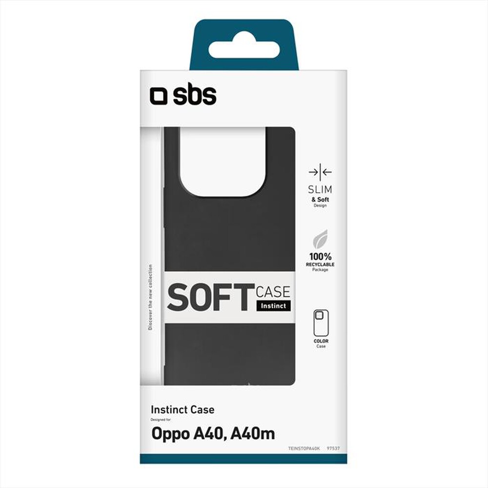 Immagine del prodotto SBS - Cover Instinct Oppo A40/A40m TEINSTOPA40K-Nero