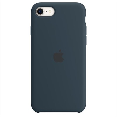 APPLE - CUSTODIA SILICONE PER IPHONE SE-Blu abisso