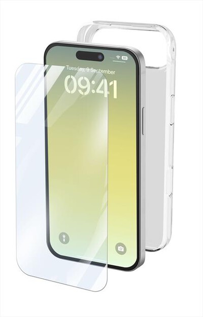 CELLULARLINE - Kit di accessori PROTECTION KIT per IPHONE AIR-Trasparente