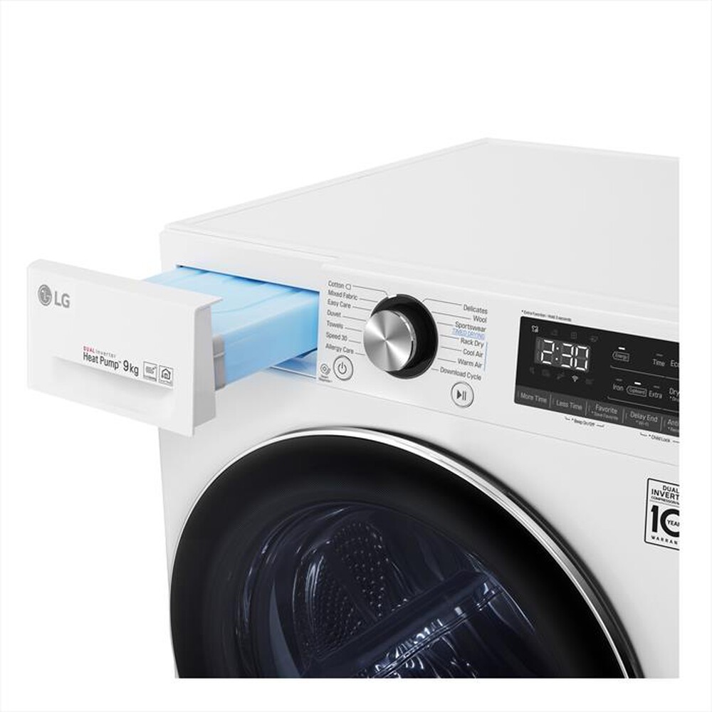 Immagine del prodotto LG - Asciugatrice RC90V9AV2W - 9 Kg - A+++-White