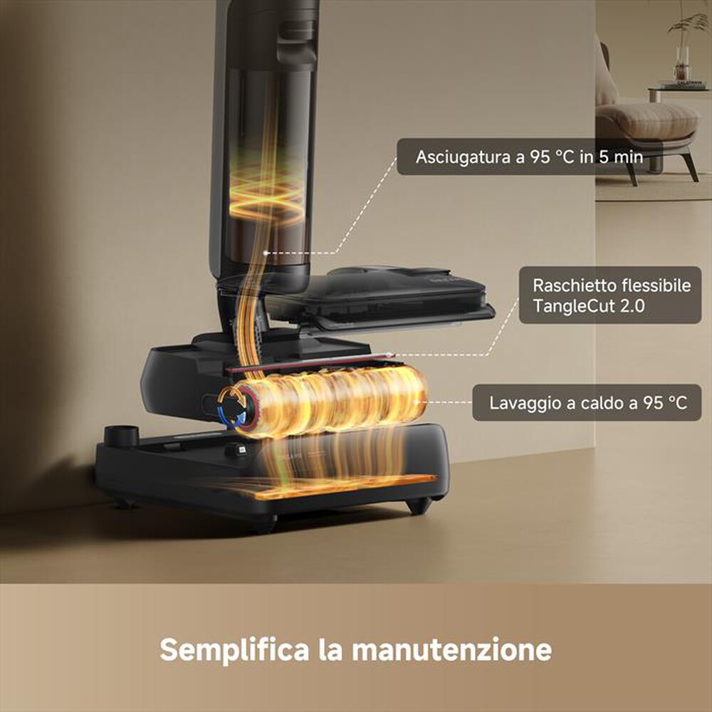 Immagine del prodotto DREAME - Scopa elettrica H15 HEAT-Nero