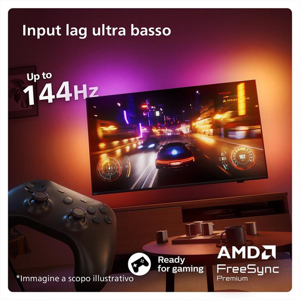 Immagine del prodotto PHILIPS - Smart TV MINI LED UHD 4K 55" 55PML9019/12-Black