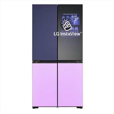 LG - Frigorifero 4 porte GMV960NNME Classe E 617L-Multicolour
