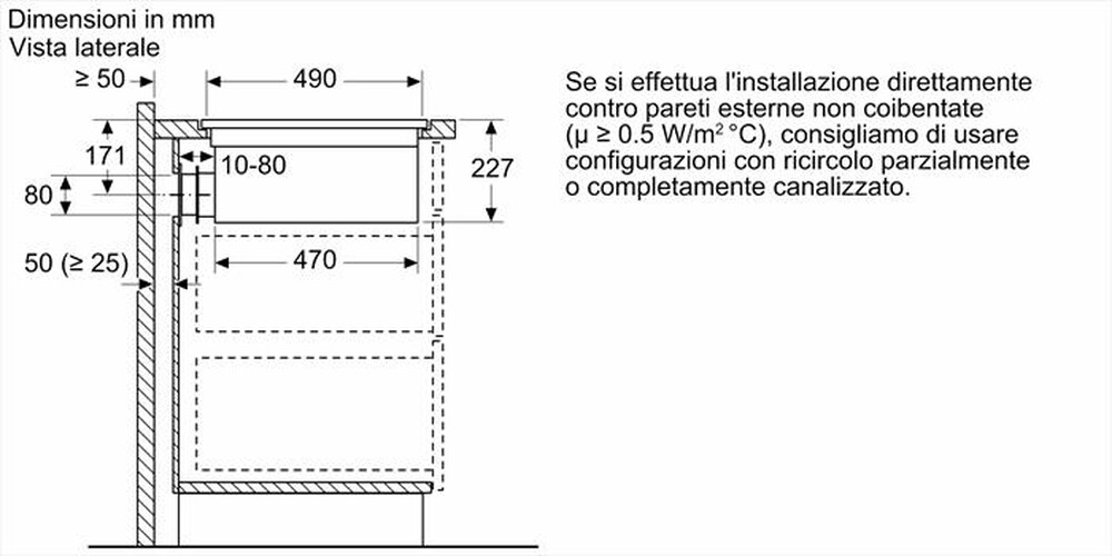 "BOSCH - Piano cottura induzione PVS801B16E 79,2 cm-Nero"