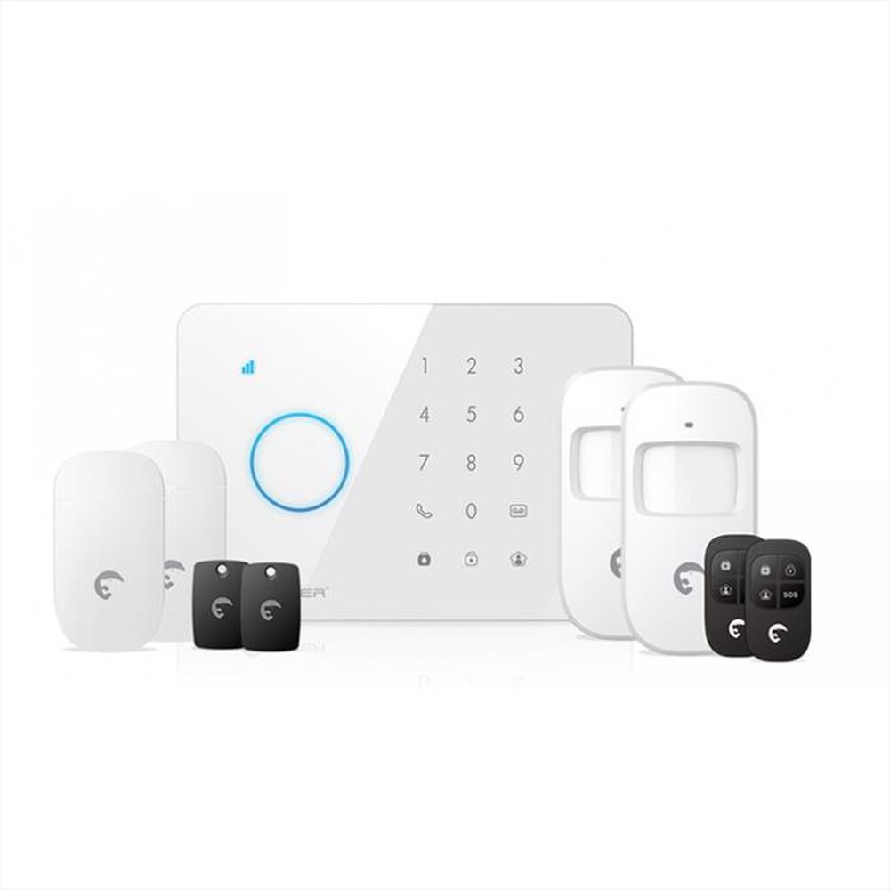 "E-TIGER - S3B-S Antifurto con App-White"